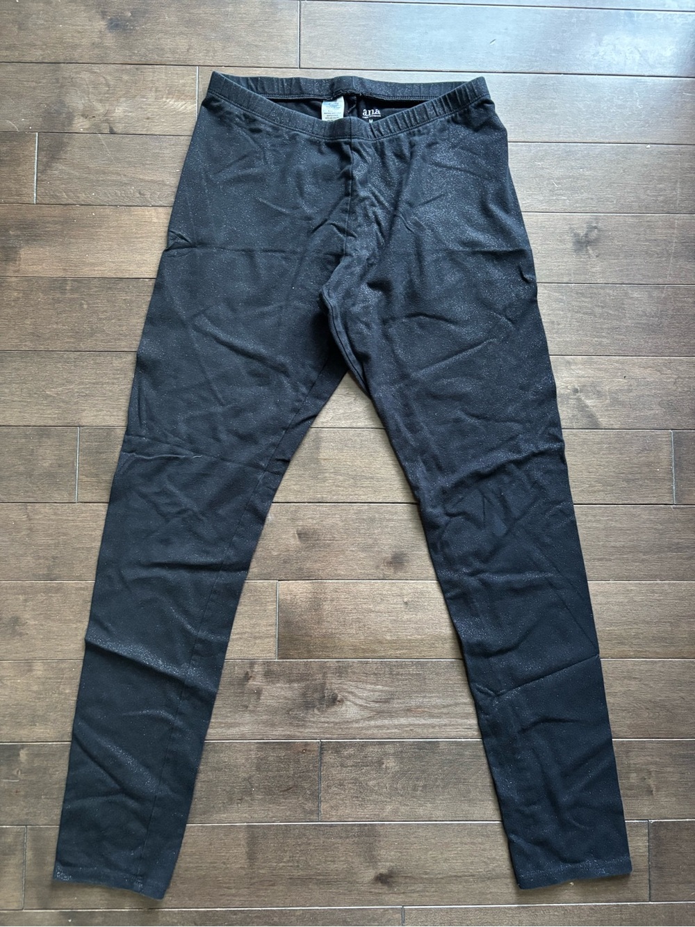 a.n.a Black Shimmer Women's Leggings